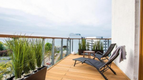 Apartament A605 Z WIDOKIEM na morze i TARASEM - 5D Apartments